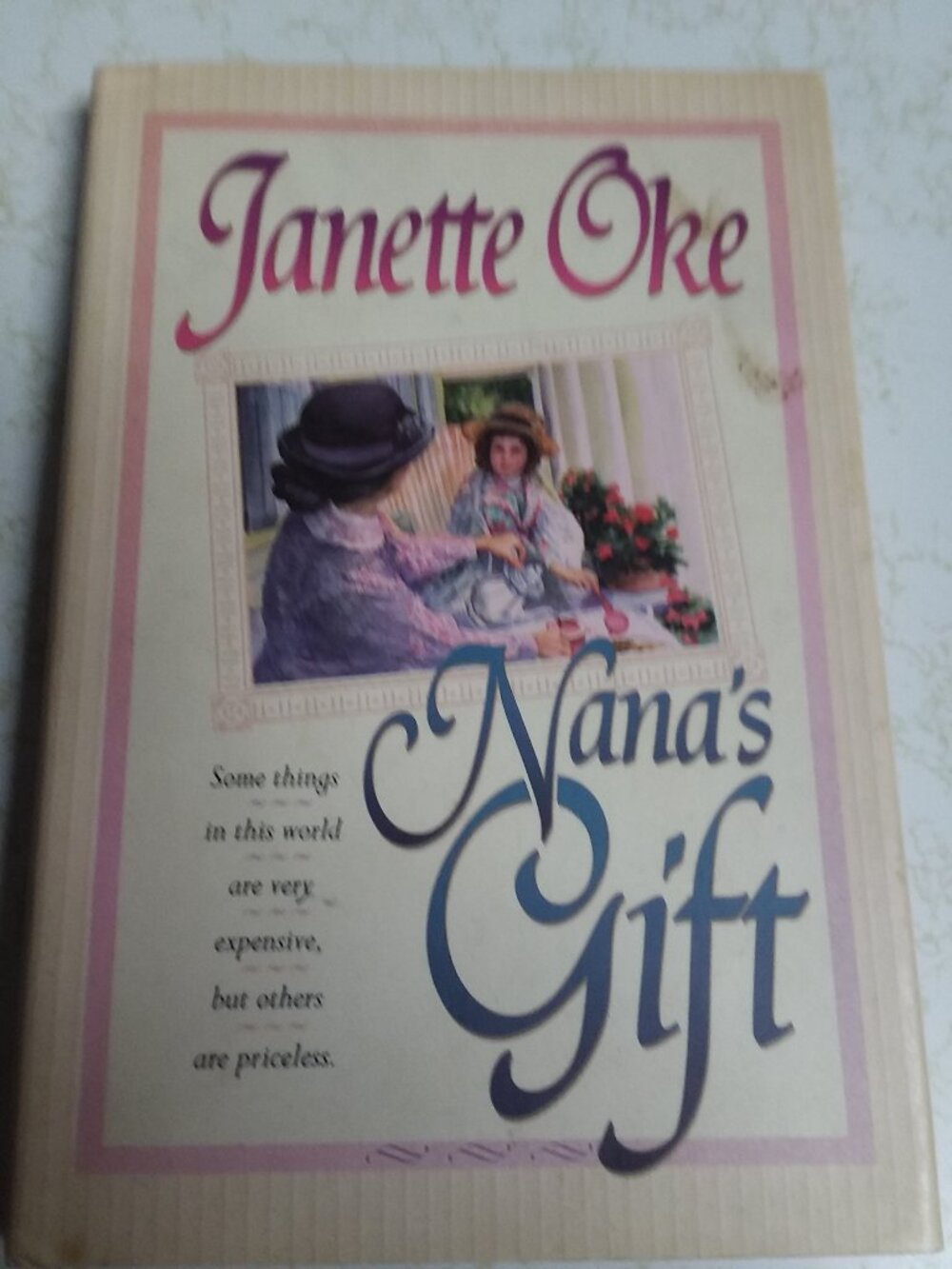 Nana's Gift & The Red Geranium Lot of 2 Novel's by Janette Oak Hardcover